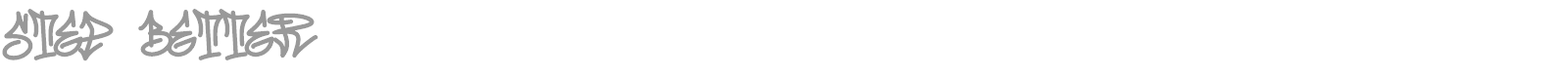 Step Better font preview